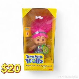 Trolls Treasure Troll with Pink Hair